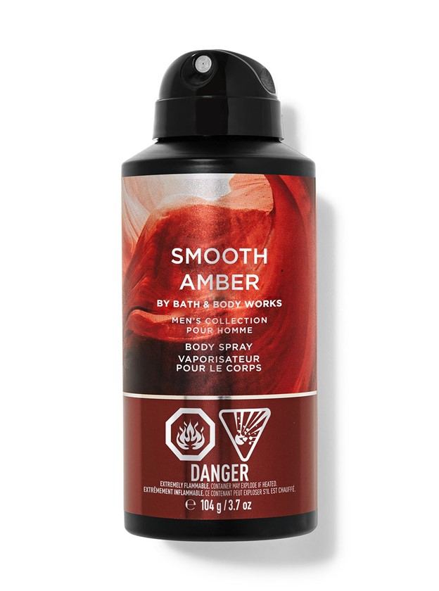 PARFUM SMOOTH AMBER HOMME, BY BATH AND BODY WORKS,104G