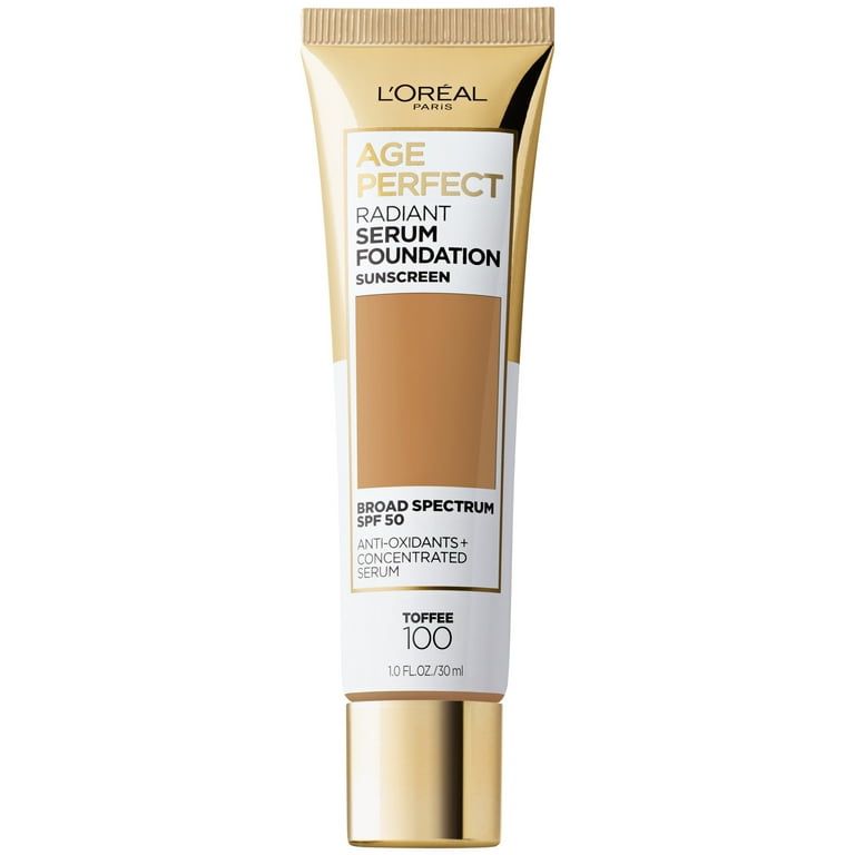 FOND DE TEINT TUBE SERUM RADIEUX AGE PERFECT 100 CARAMEL,30ml