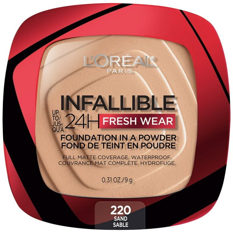 POUDRE INFAILLIBLE L'ORÉAL FRESH WEAR 220 SABLE