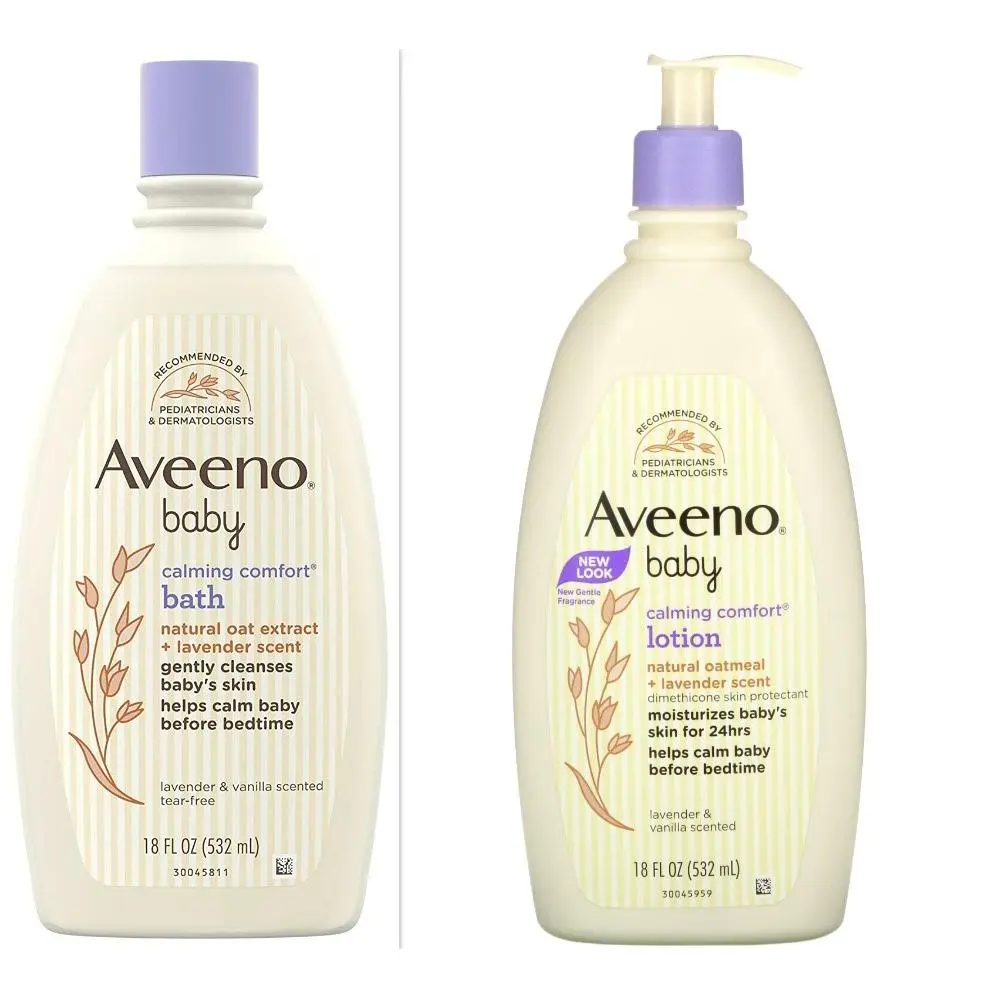 Aveeno baby Duo gel et lotion 532ML