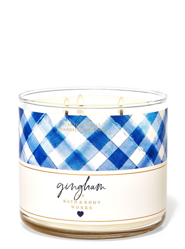 BOUGIE PARFUMÉE GINGHAM, BATH AND BODY WORKS,411G
