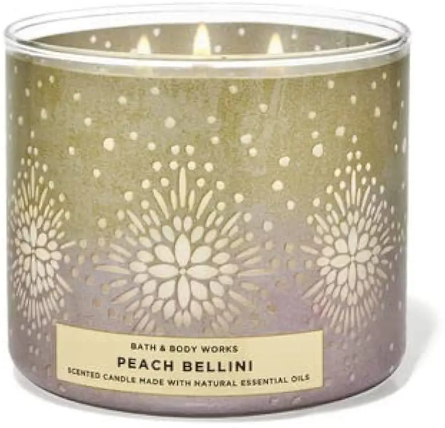 BOUGIE PARFUMÉE PEACH BELLINI, BATH AND BODY WORKS, 411G