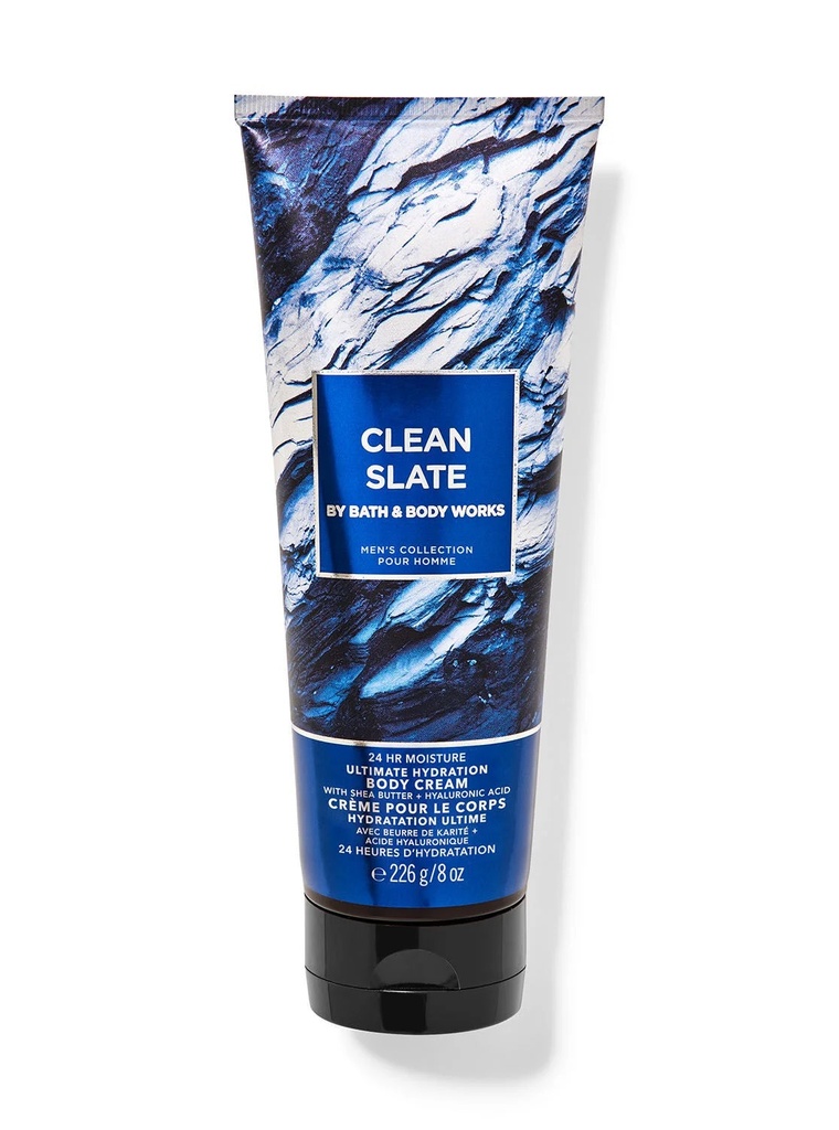 CRÉME POUR LE CORPS , CLEAN SLATE, BATH AND BODY WORKS,226ML
