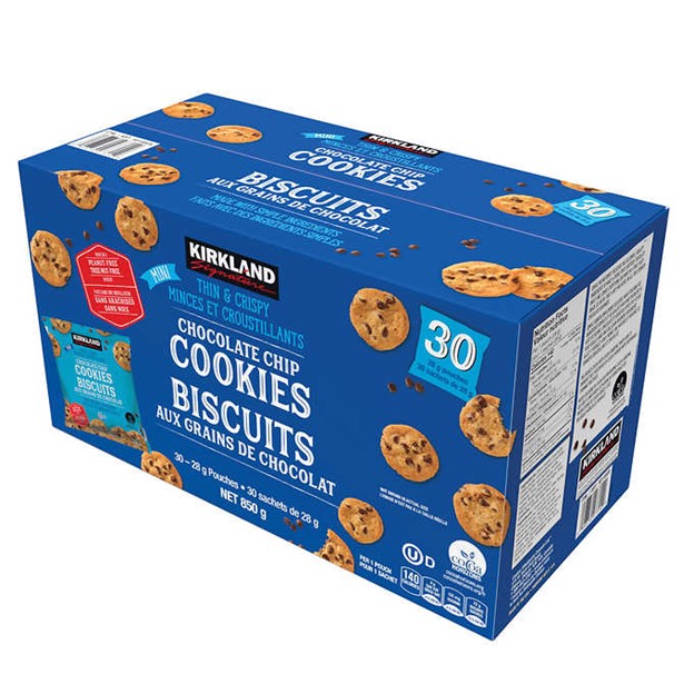  Biscuits Cookies Signature Chocolate Kirkland,  30 × 28 g
